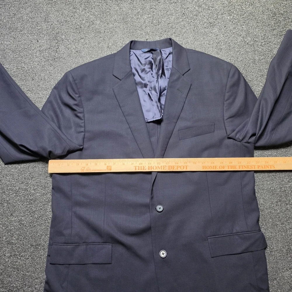 Brooks Brothers Blazer Navy Mens 46R Regent BrooksCool Travel Wool Sport Coat